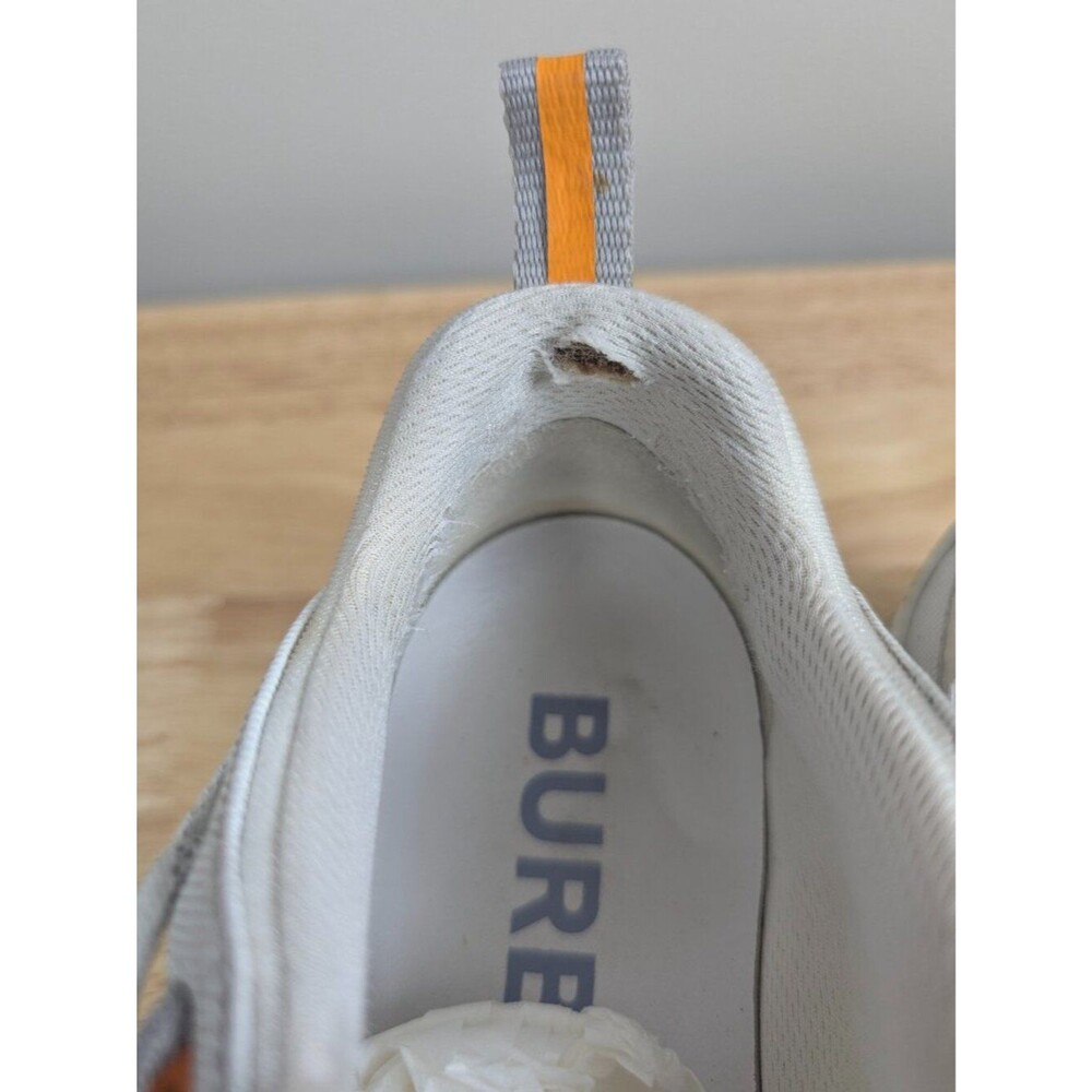 Burberry | Union Low White Optic Leather Chunky Sneaker EU 35 US 5 - Picture 5 of 15